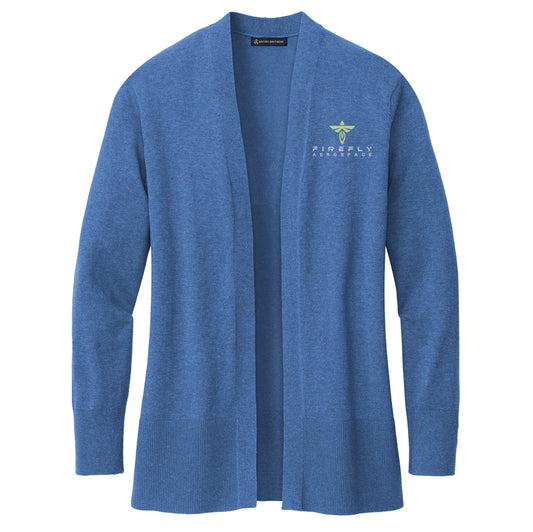 Firefly Women’s Brooks Brothers Cotton Stretch Long Cardigan Sweater