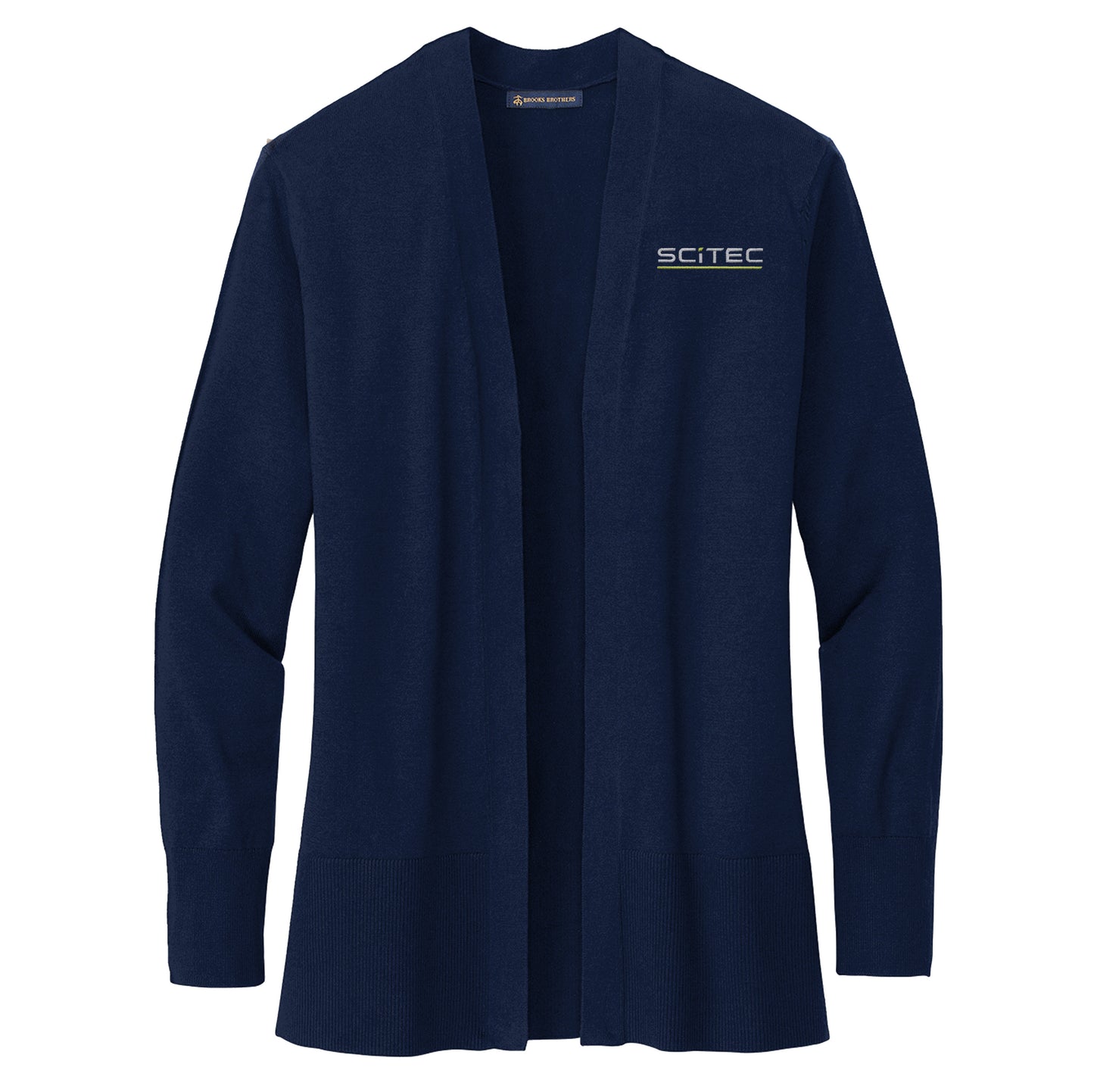 SciTec Women’s Brooks Brothers Cotton Stretch Long Cardigan Sweater