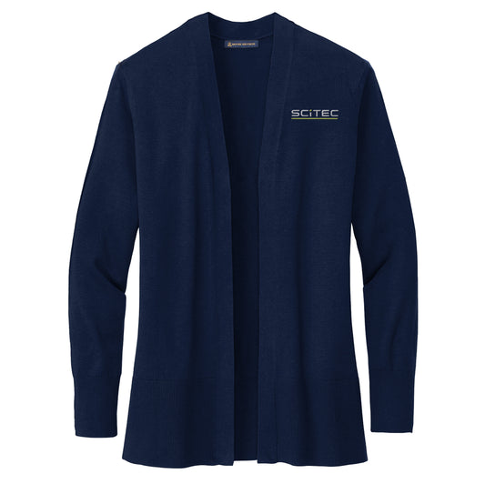 SciTec Women’s Brooks Brothers Cotton Stretch Long Cardigan Sweater