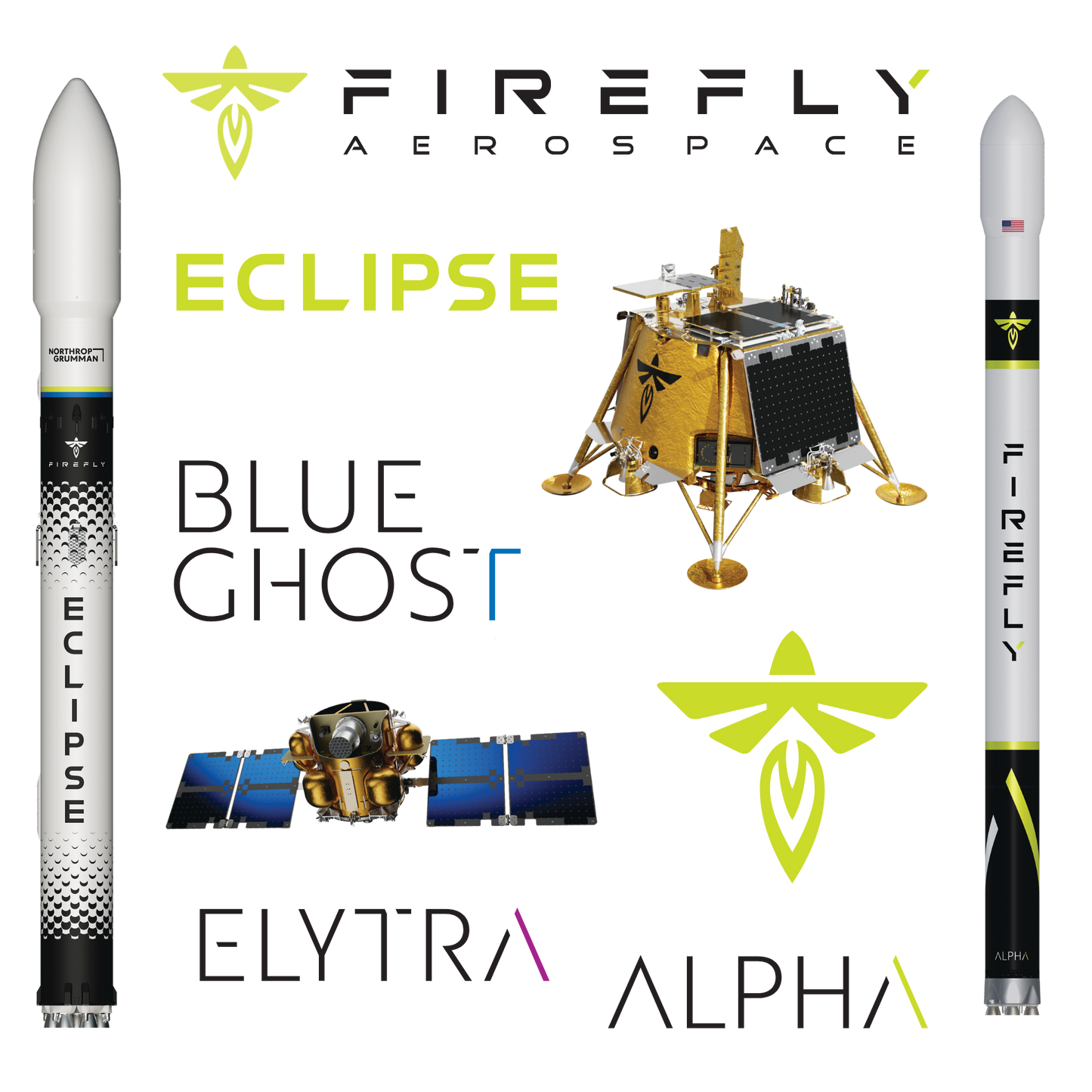 Firefly Vehicle Sticker Sheet