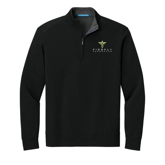 Firefly Men's Interlock Port Authority 1/4-Zip