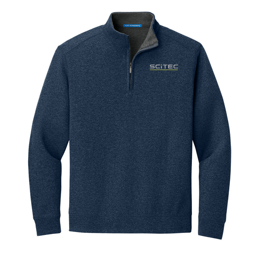 SciTec Men's Interlock Port Authority 1/4-Zip