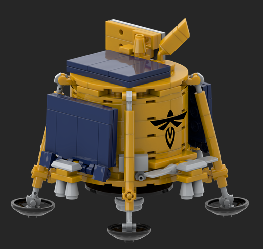 Blue-Ghost-Mission1-Lunar-Lander-Firefly-Aerospace-ModelBlockKit