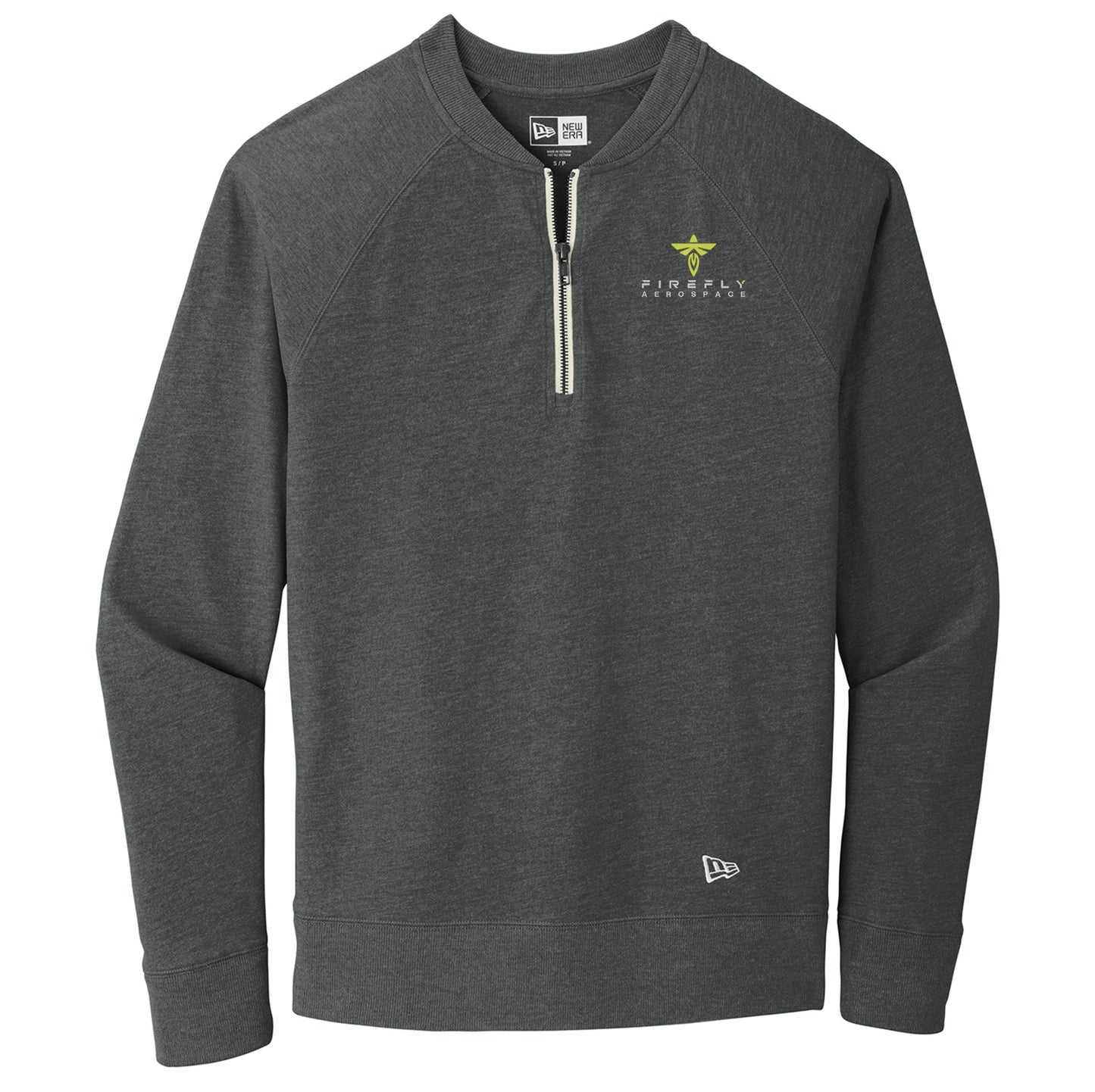Firefly Men's Sueded New Era Cotton Blend 1/4-Zip Pullover