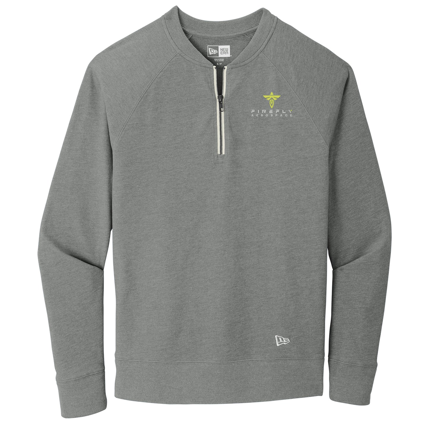 Firefly Men's Sueded New Era Cotton Blend 1/4-Zip Pullover