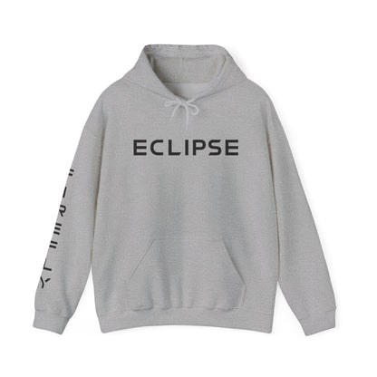 Gray hoodie with 'Perfectly Imperfect' text on a white background