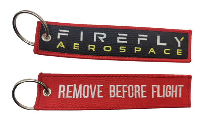 Remove Before Flight Keychain