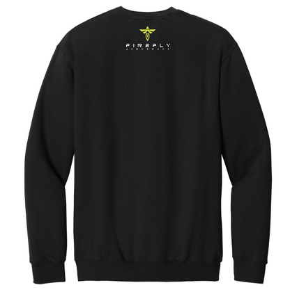 Blue Ghost Unisex Embroidered Crewneck