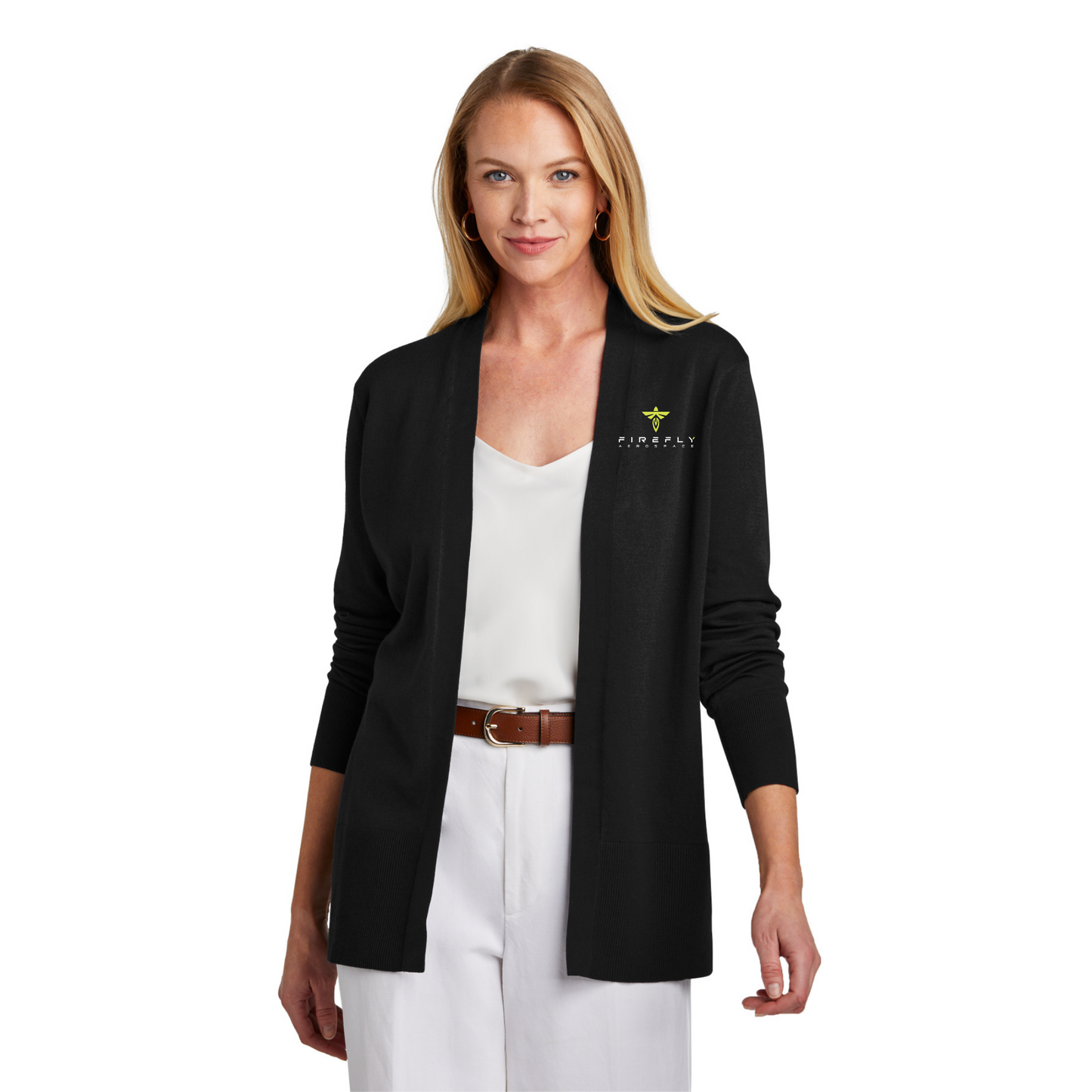 Women's Brooks Brothers® Cotton Stretch Long Cardigan Sweater