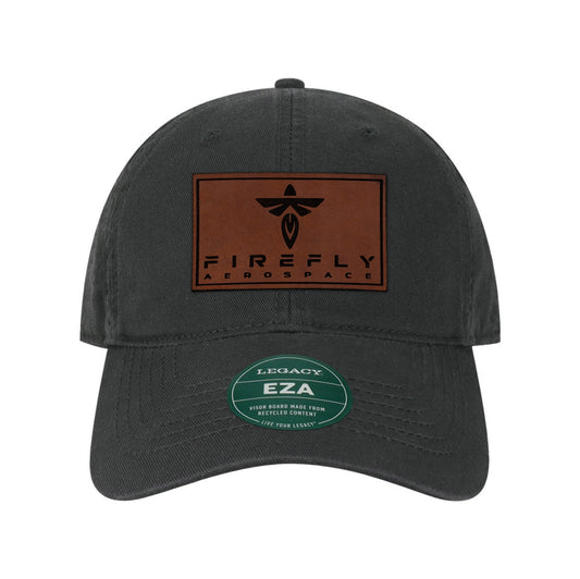 Firefly Leather Patch Twill Dad Hat