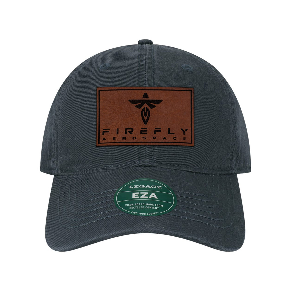 Firefly Leather Patch Twill Dad Hat