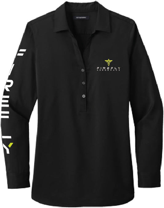 Ladies Firefly City Stretch Long sleeve Shirt